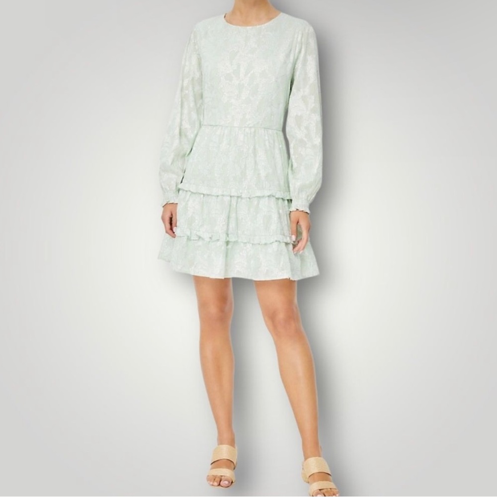 NWT Roller Rabbit Clermont Noir Dress Mint Green